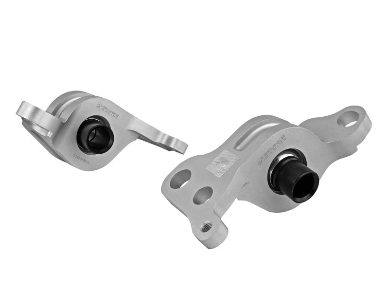 Skunk2 Billet Compliance Brackets - Honda Civic 1992-1995 / Acura Integra 1994-2001 - Black Anodized