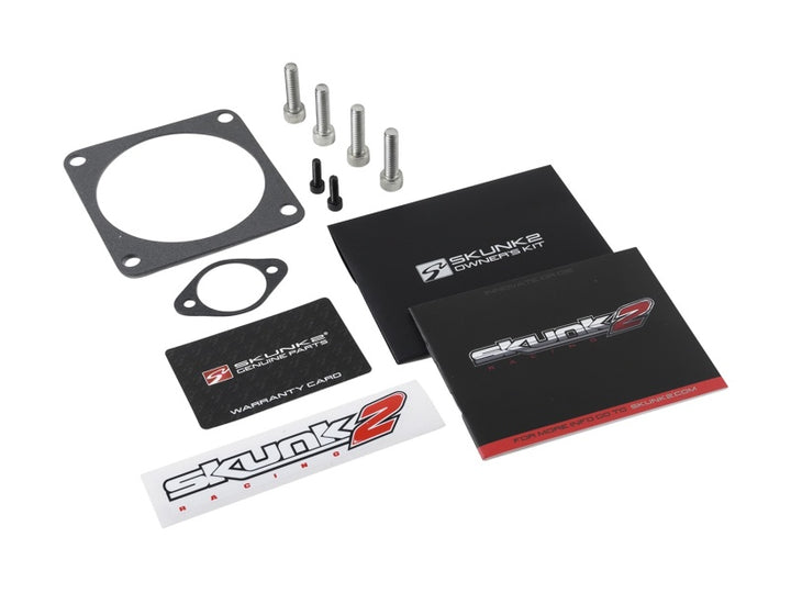Skunk2 Pro Series 90mm Billet Throttle Body - Silver, view 4