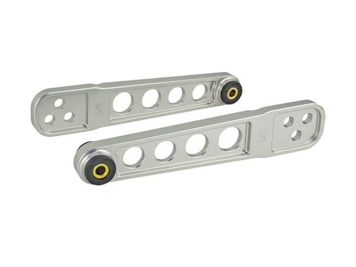 Skunk2 Rear Lower Control Arm Set - Acura RSX 2002-2006 / Honda Element 2003-2008 - Clear Anodized - Includes Socket Tool, view 7