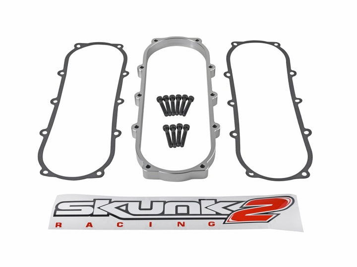 Skunk2 Ultra Street Intake Manifold Plenum Spacer 0.5L Silver - Honda Acura B/K, view 2