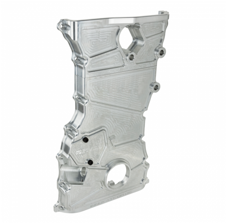 Skunk2 V2 Timing Chain Cover - Honda Acura K24 (Raw Anodized)
