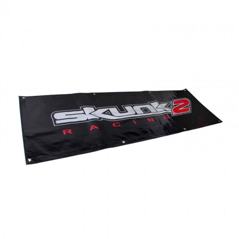 Skunk2 Vinyl Shop Banner - 5ft Black