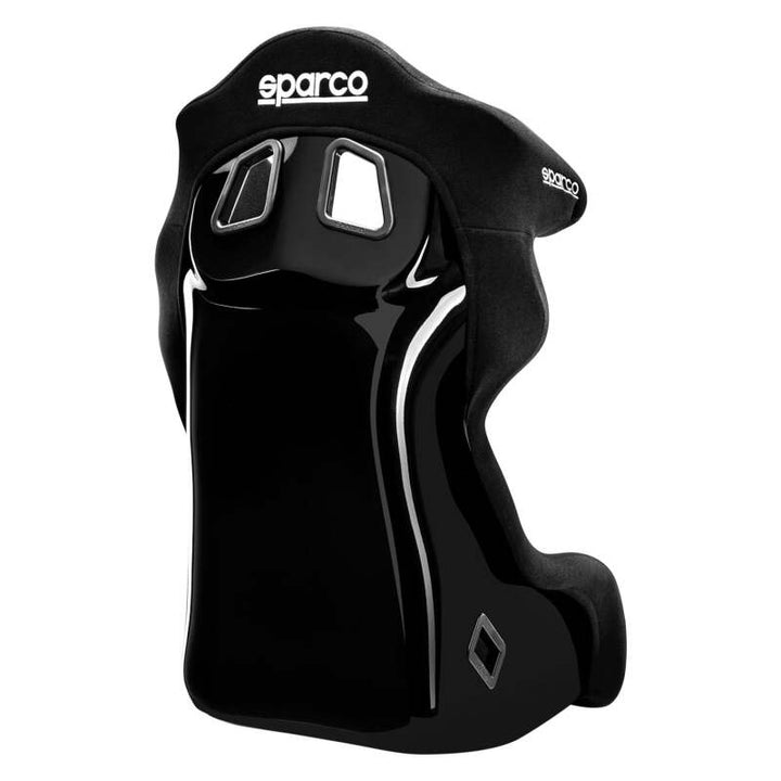 Sparco Circuit II QRT Fiberglass Racing Seat - Size Large - Black, view 2