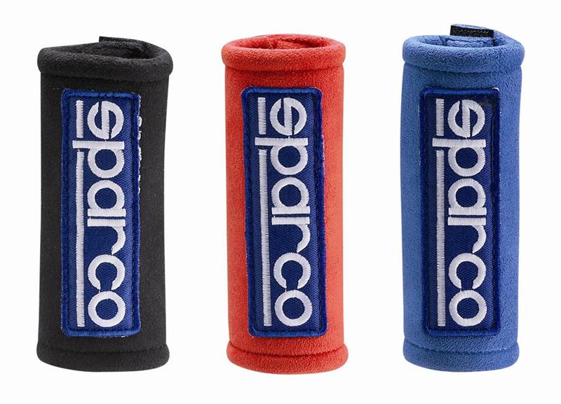 Sparco Mini Harness Belt Pads - Red - Pair, view 3