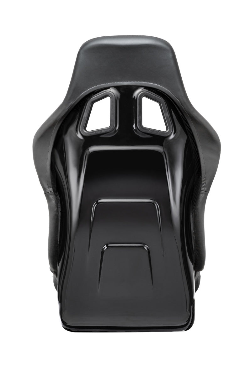 Sparco QRT Performance Racing Seat - Black Leather/Alcantara, view 2