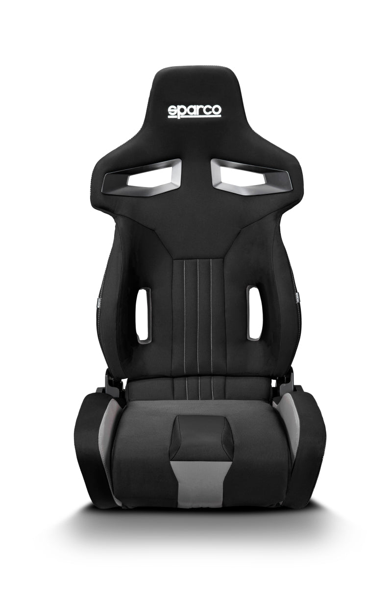Sparco R333 2021 Reclinable Seat - Black/Grey, view 2