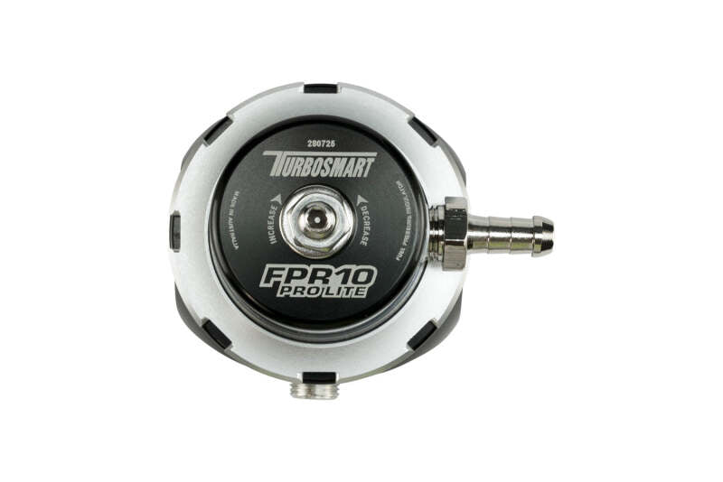 Turbosmart FPR10 Pro-Lite Fuel Pressure Regulator - 10AN - Black, view 2
