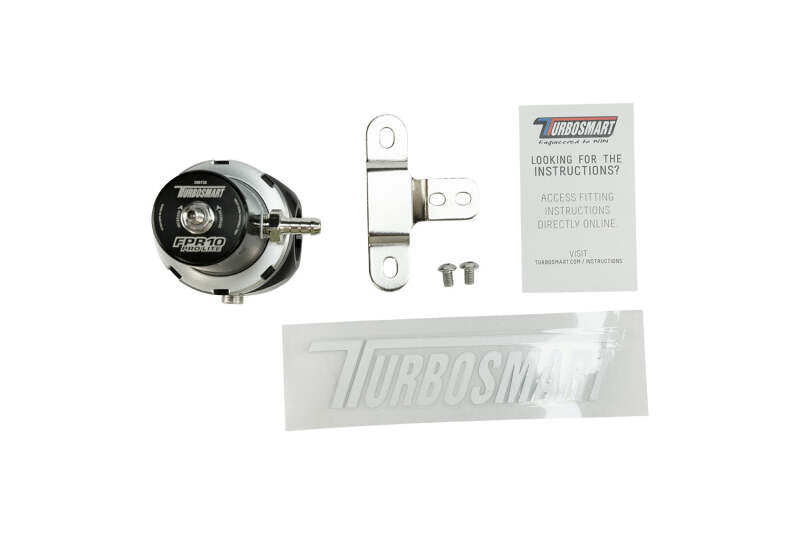 Turbosmart FPR10 Pro-Lite Fuel Pressure Regulator - 10AN - Black, view 4
