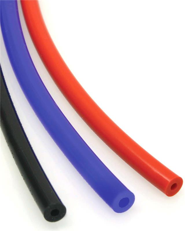 Turbosmart High-Performance Reinforced Silicone Vacuum Hose - Universal 6mm x 3m - Black, view 2