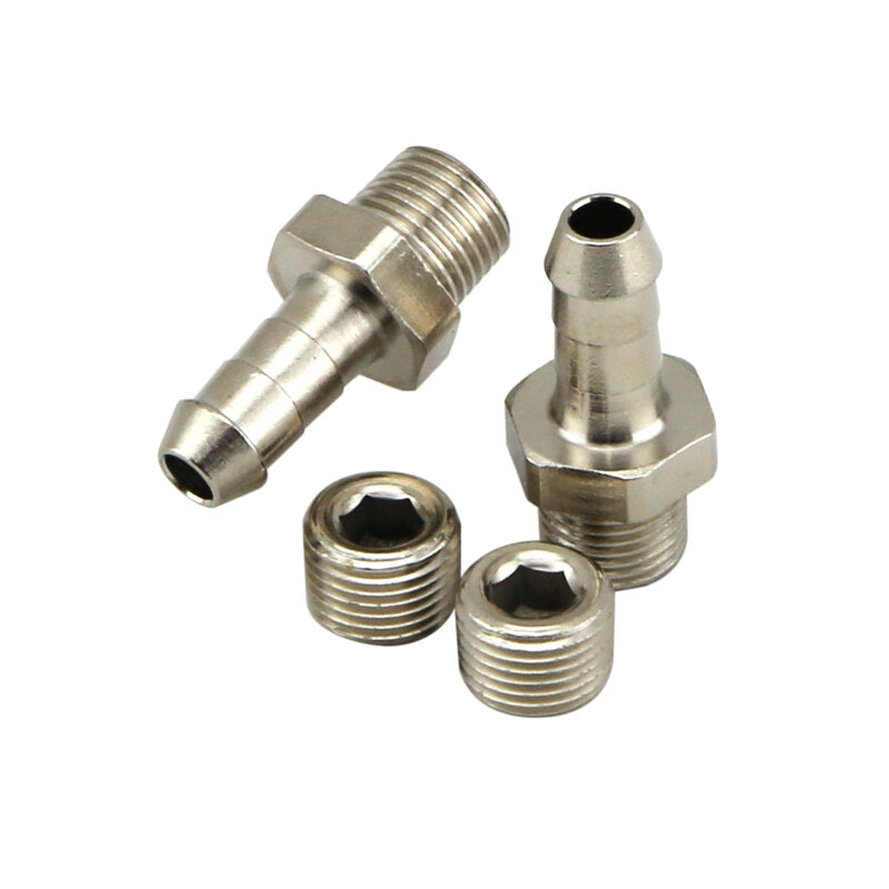 Turbosmart Hose Tail Fittings and Blanks - 1/8in NPT to 6mm