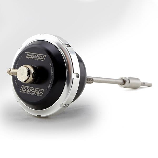 Turbosmart IWG75 Internal Wastegate Actuator - Ford Focus RS 2016-2018 2.3L, 12 PSI, Black, view 3