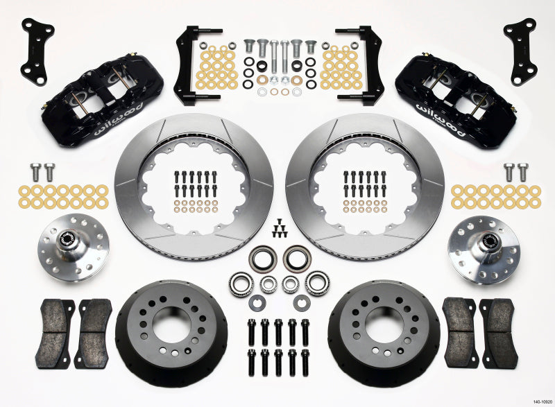 Wilwood AERO6 14in Front Big Brake Hub Kit - Chevrolet Camaro / Chevelle / Pontiac GTO 1964-1974
