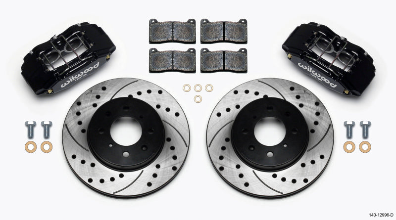 Wilwood DPHA Front BBK - Honda Civic / Fit / Acura Integra 1990-2013 - Drilled