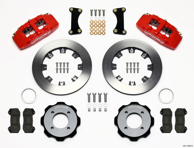 Wilwood Dynapro 6 Front BBK 12.19in - Ford Fiesta 2011-2014 - Red