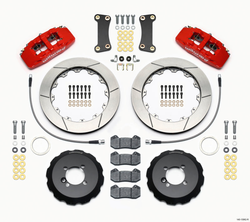 Wilwood Dynapro 6 Front BBK 12.88in - Mini Cooper 2007-2015 - Red