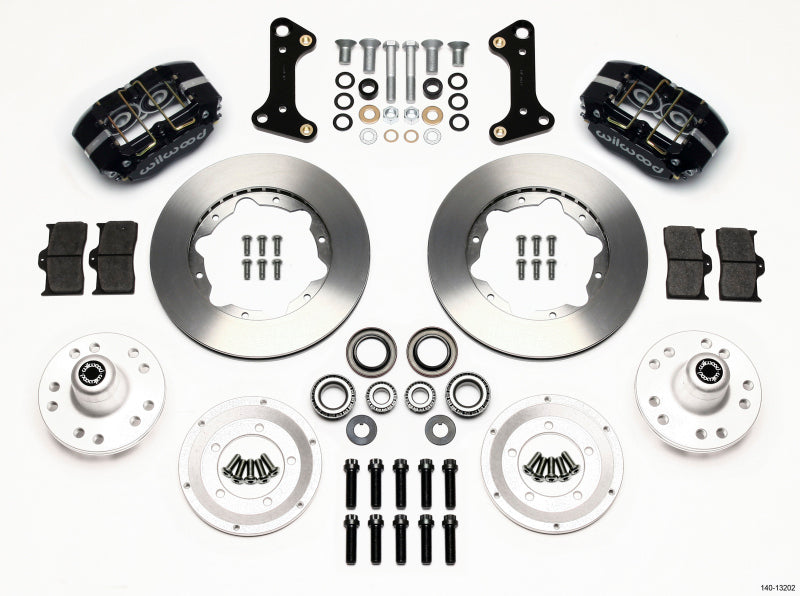 Wilwood Dynapro Dust-Boot Front BBK 11.00in - Chevrolet Camaro / Chevelle / Pontiac GTO 1964-1974