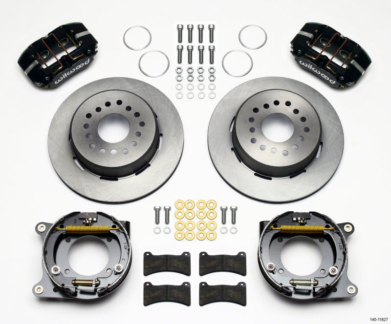 Wilwood Dynapro Low-Profile Rear BBK 11.00in - Chevrolet Impala / Bel Air 1959-1970