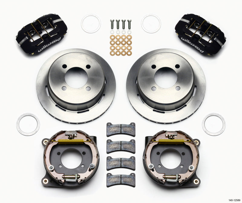 Wilwood Dynapro Low-Profile Rear BBK 11.00in - Ford Mustang, Ranchero 1964-1966