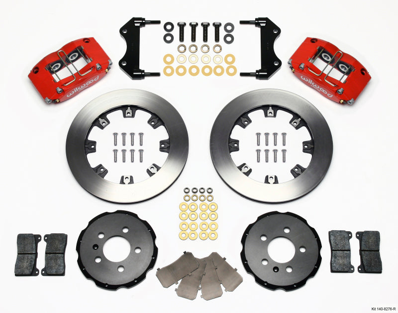 Wilwood Dynapro Radial Front BBK 12.19in - Audi TT / Volkswagen Golf / Jetta 1999-2006 - Red