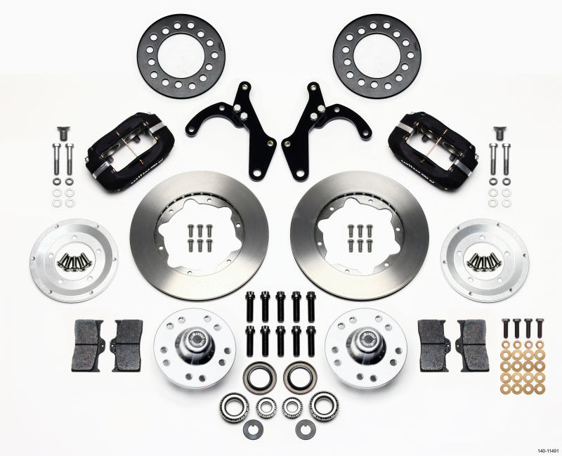 Wilwood Forged Dynalite Front BBK 11.00in - Chevrolet Bel Air 1955-1957