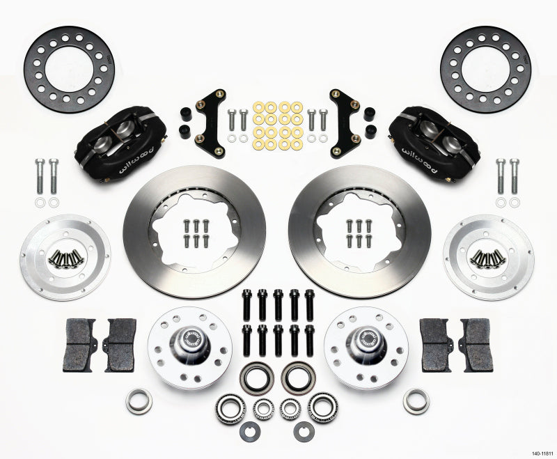 Wilwood Forged Dynalite Front BBK 11.00in - Chevrolet Bel Air 1950-1954