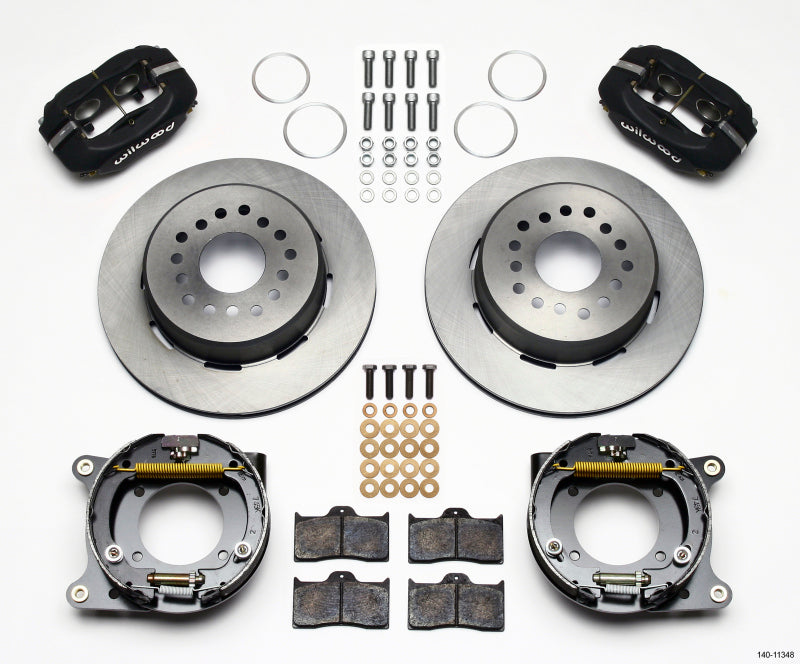 Wilwood Forged Dynalite Rear BBK - Chevrolet Bel Air 1955-1957