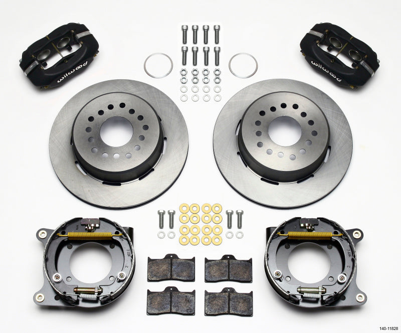 Wilwood Forged Dynalite Rear BBK - Chevrolet Impala / Bel Air 1959-1970