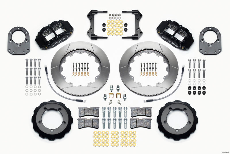 Wilwood Narrow Superlite 4R Front BBK 14.00in - Ford Bronco / F-100 1975
