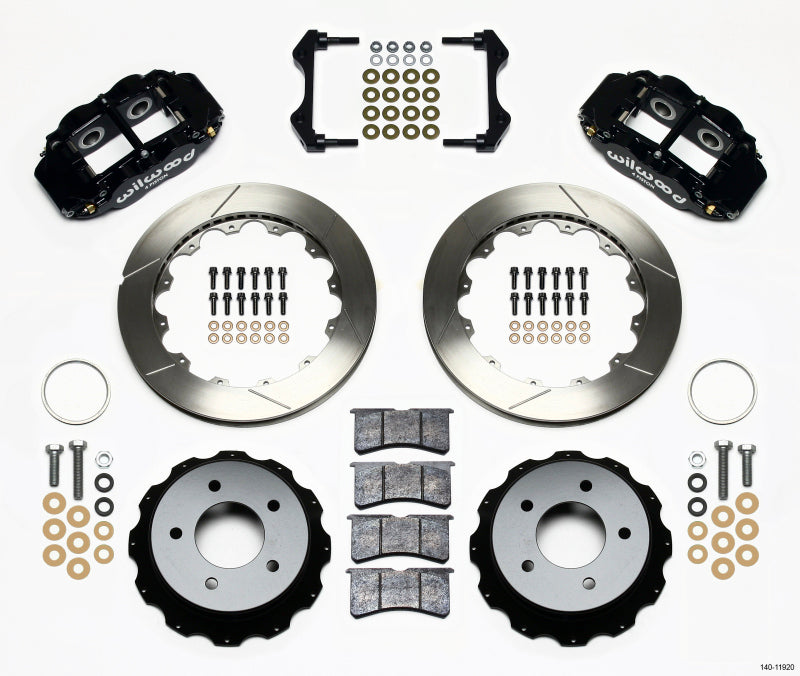 Wilwood Narrow Superlite 4R Rear BBK 12.88in - Chevrolet Corvette 1984-1987