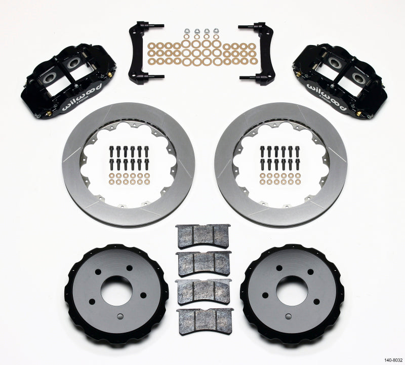Wilwood Narrow Superlite 4R Rear BBK 12.88in - Chevrolet Corvette, Cadillac XLR 1997-2013