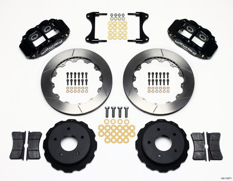 Wilwood Narrow Superlite 4R Rear Brake Kit 12.88in - Chevrolet Corvette (C3) 1970-1982