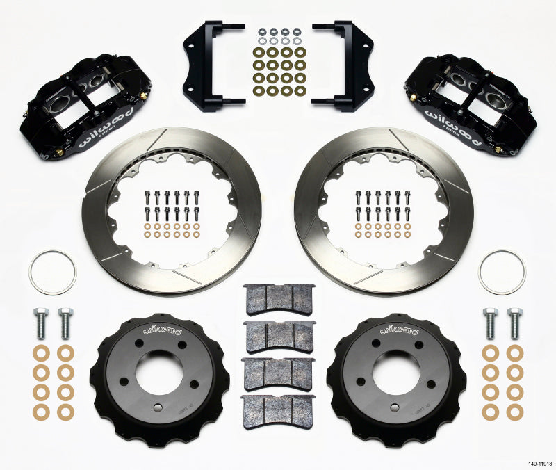 Wilwood Narrow Superlite 6R Front BBK 12.88in - Chevrolet Corvette 1985-1987