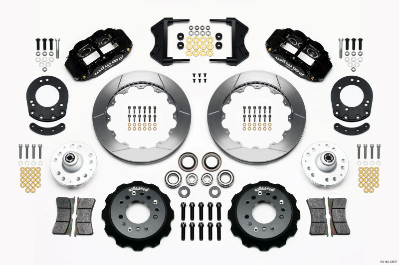 Wilwood Narrow Superlite 6R Front BBK 12.88in - Ford Mustang / Mercury Cougar 1964-1969