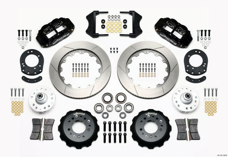 Wilwood Narrow Superlite 6R Front BBK 14.00in - Ford Mustang / Mercury Cougar 1964-1969