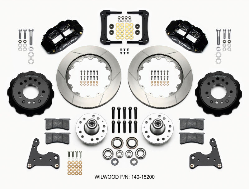 Wilwood Narrow Superlite 6R Front BBK 14.00in - Chrysler / Dodge / Plymouth C-Body 1965-1972