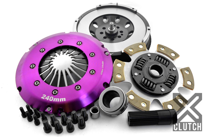 XClutch Stage 2R Extra HD Sprung Ceramic Clutch Kit with Flywheel - BMW 335i 3.0L 2007-2011
