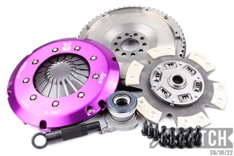 XClutch Stage 2R Extra HD Sprung Ceramic Clutch Kit with Flywheel - Volvo S40 / C30 / S60 2.5L 2004-2013