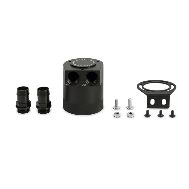 Mishimoto Universal High Flow Baffled Oil Catch Can - Kit.