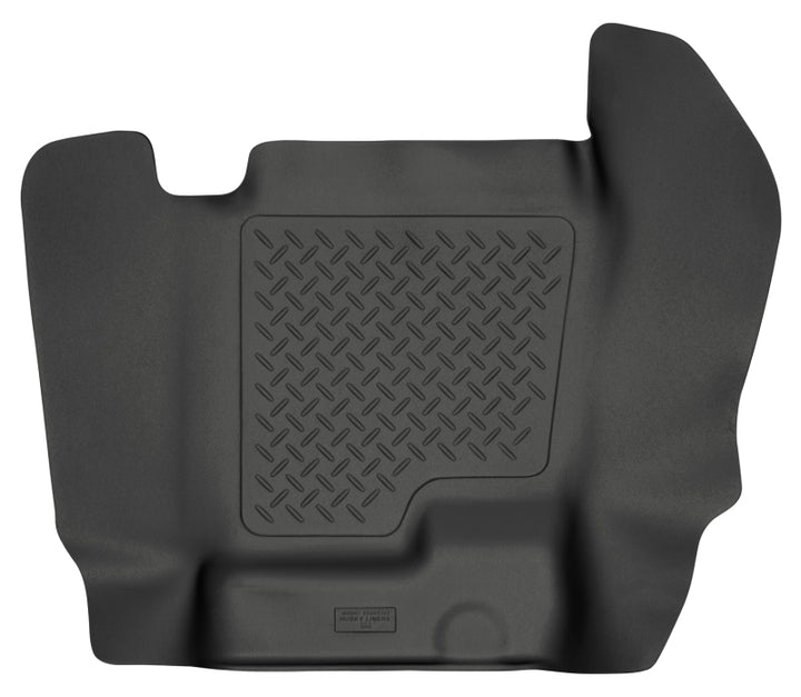 Husky Liners 07-12 Chevy Silverado/GMC Sierra Crew Cab WeatherBeater Center Hump Black Floor Liner.