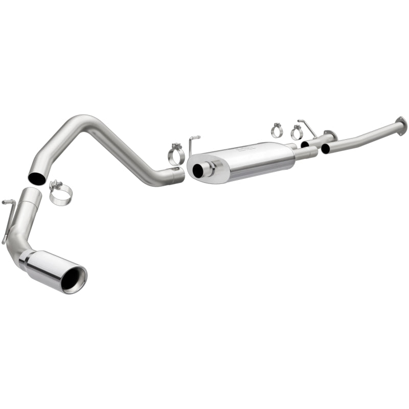 MagnaFlow 14 Toyota Tundra V8 4.6L/5.7L Stainless Cat Back Exhaust Side Rear Exit.