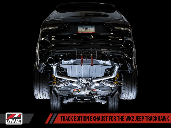 AWE Tuning 2020 Jeep Grand Cherokee SRT/Trackhawk Touring Edition Exhaust - Use w/Stock Tips.