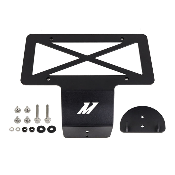 Mishimoto 2015+ Ford F-150 Tow Hook License Plate Relocation Bracket.