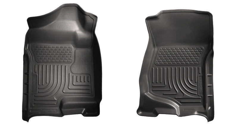 Husky Liners 07-14 Cadillac Escalade ESV/EXT Weatherbeater Black Front Floor Liners.