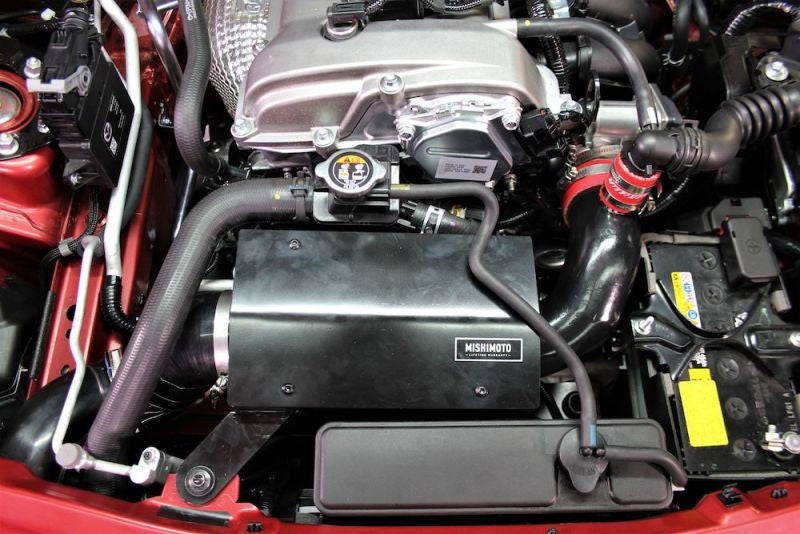 Mishimoto 2016+ Mazda Miata Performance Intake - Wrinkle Red.