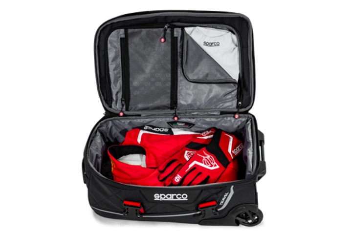 Sparco Bag Travel BLK/RED.