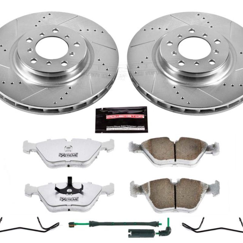 Power Stop 01-06 BMW M3 Front Z26 Street Warrior Brake Kit.