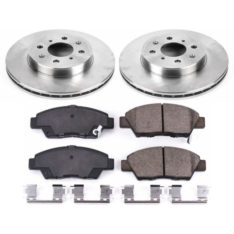 Power Stop 15-19 Honda Fit Front Autospecialty Brake Kit.