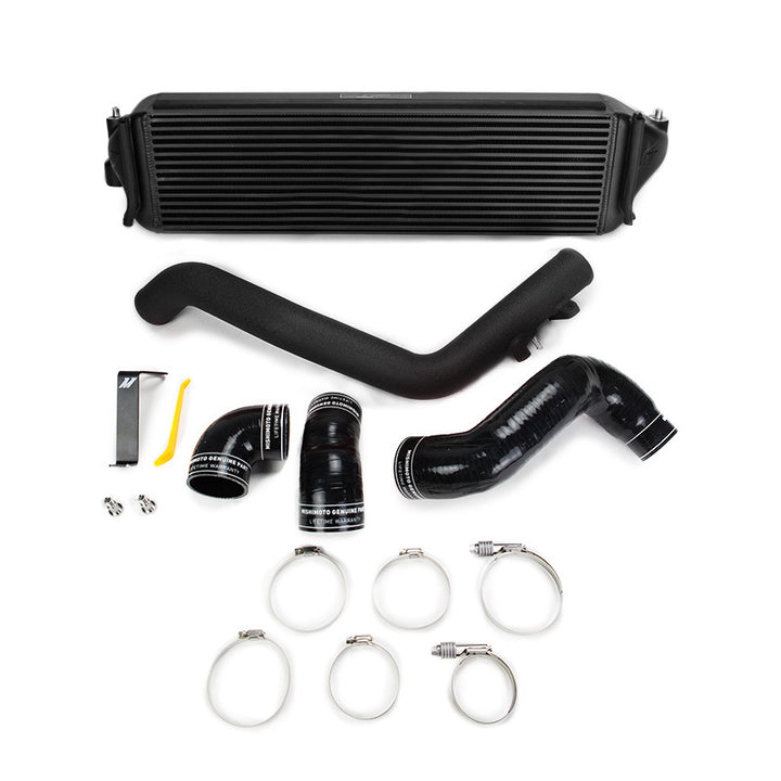 Mishimoto 2017+ Honda Civic Type R Intercooler Kit - Black Intercooler Black Pipes.