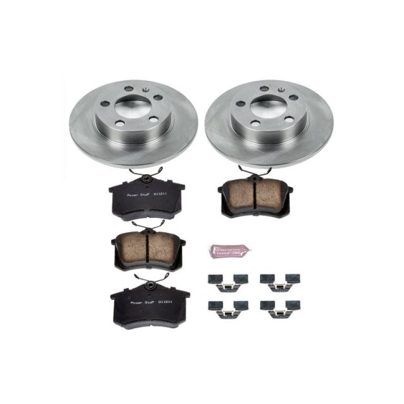 Power Stop 98-10 Volkswagen Beetle Rear Autospecialty Brake Kit.