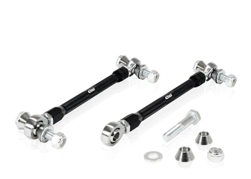 Eibach Front Adjustable Anti-Roll End Link Kit 15-17 Ford Mustang S550 / 15-20 Shelby GT350.
